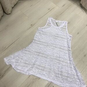 West Loop Ivory Lace Swim Coverup